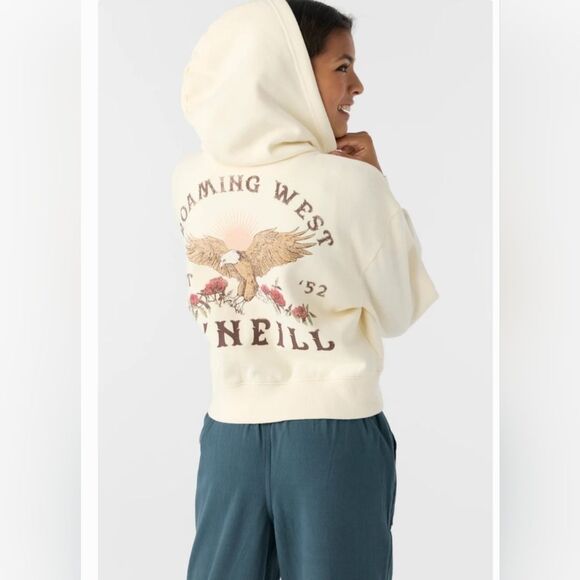 O'Neill Girls Zip Fleece Jacket -New! - Picture 3 of 10